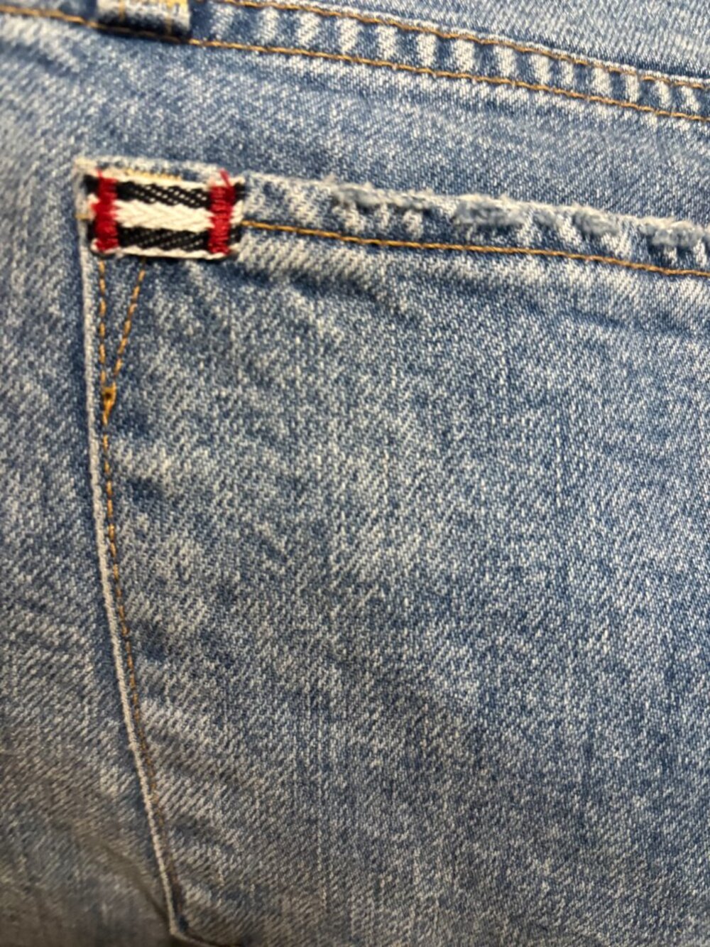 AO LA Alice + Olivia Mid Rise Skinny Jeans Embroidered Size 24 (#108) - Picture 6 of 6